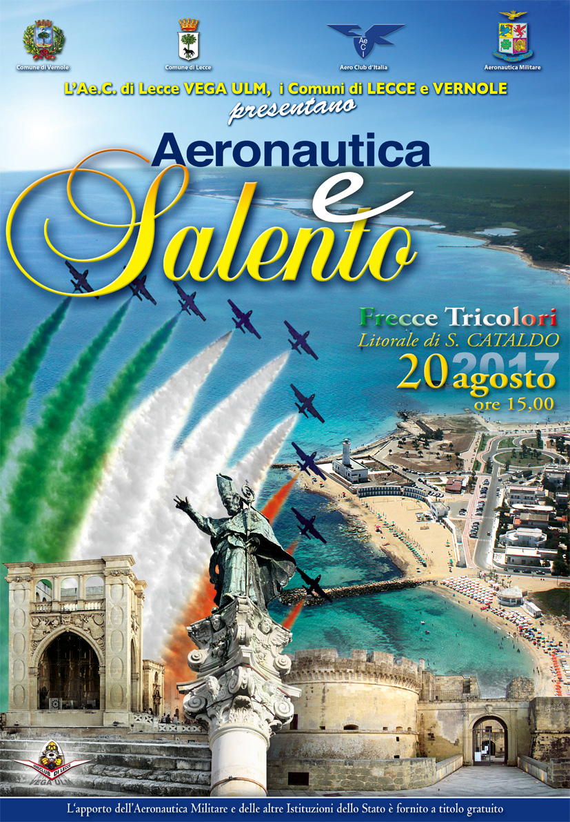 Frecce Tricolori San Cataldo Lecce 2017